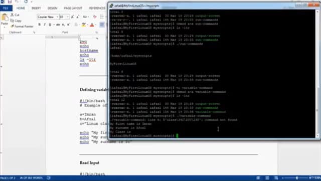 Linux - Shell Scripting